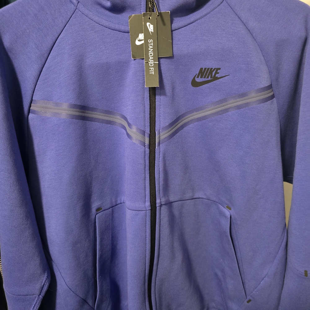 Nike Blue Zip-Up Hoodie